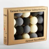 LED Lichterkette Feenlichter Cottonball Baumwollball Ashes Verpackung 20L