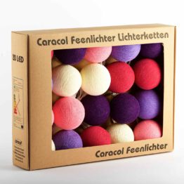 Baumwollball Cottonball LED Lichterkette Feenlichter Candy Shop Verpackung 20L