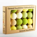 Baumwollball Cottonball LED Lichterkette Feenlichter Lemonade Verpackung 20L