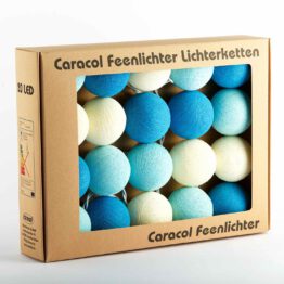 Baumwollball Cottonball LED Lichterkette Feenlichter Sky Verpackung 20L