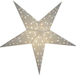 Sternenlicht Papierstern Stern Weiß 5 Zackig