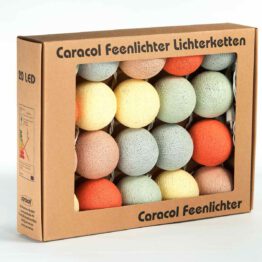 Baumwollball Cottonball LED Lichterkette Feenlichter City Verpackung 20L