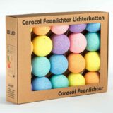 Baumwollball Cottonball LED Lichterkette Feenlichter Gelato Verpackung 20L