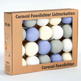 Baumwollball Feenlichter Lichterkette Bälle Provence Verpackung