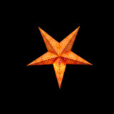 Sternenlicht Papierstern Cyclone New Orange 5 Zackig Baby Nachts