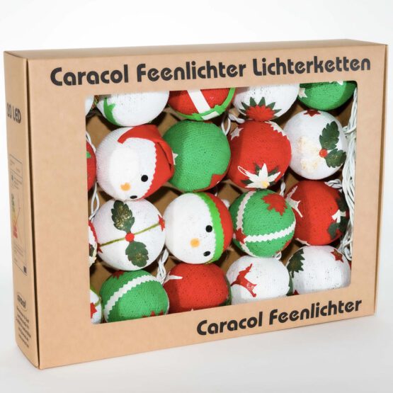 Baumwollball Feenlichter LED Lichterkette Bälle Merry Christmas