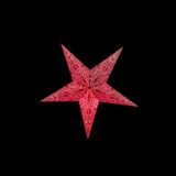 Sternenlicht Papierstern Paris Rot&Rosa 5 Zackig Baby Nachts